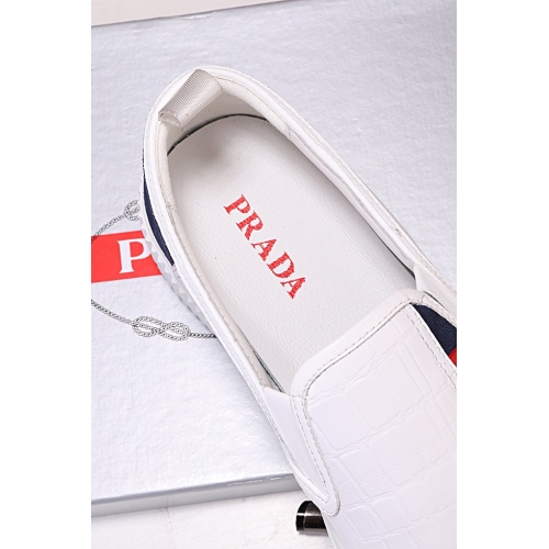 Replica Prada Casual Shoes For Men #448413 $75.00 USD for Wholesale