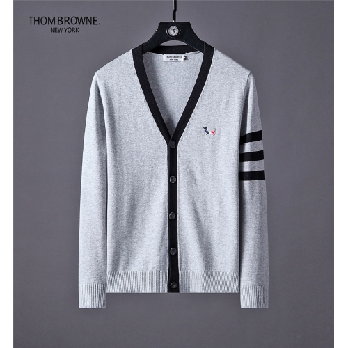 Thom Browne Sweaters Long Sleeved For Men #448449 $41.00 USD, Wholesale Replica Thom Browne TB Sweaters
