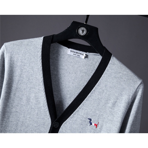 Replica Thom Browne Sweaters Long Sleeved For Men #448449 $41.00 USD for Wholesale