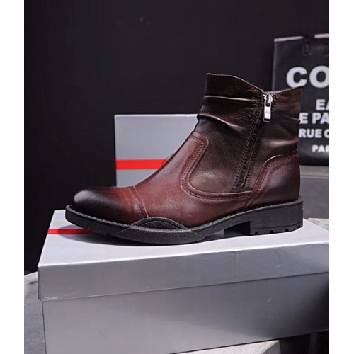 Replica Prada Boots For Men #448608 $105.00 USD for Wholesale