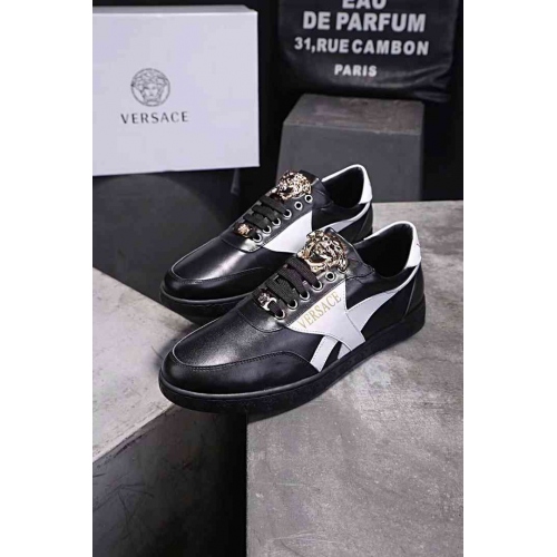 Replica Versace Casual Shoes For Men #448611 $89.00 USD for Wholesale