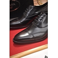 $88.00 USD Prada Leather Shoes For Men #448419
