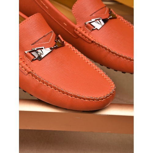Replica Fendi Leather Shoes For Men #448988 $78.00 USD for Wholesale