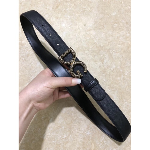 Replica Dolce & Gabbana AAA Quality Belts For Women #449075 $68.00 USD for Wholesale