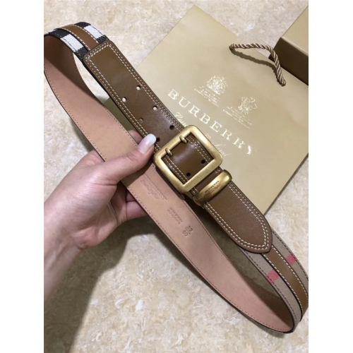 Replica Burberry AAA Quality Belts #449235 $81.20 USD for Wholesale