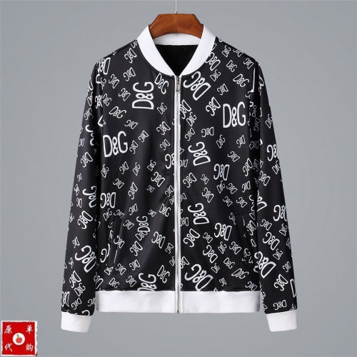 Replica Dolce & Gabbana D&G Tracksuits Long Sleeved For Men #449945 $98.00 USD for Wholesale
