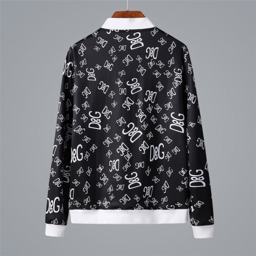 Replica Dolce & Gabbana D&G Tracksuits Long Sleeved For Men #449945 $98.00 USD for Wholesale