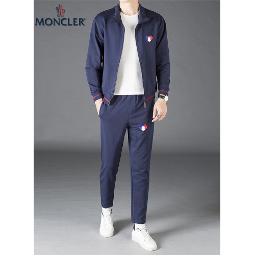 Moncler Tracksuits Long Sleeved For Men #450350 $82.00 USD, Wholesale Replica Moncler Tracksuits