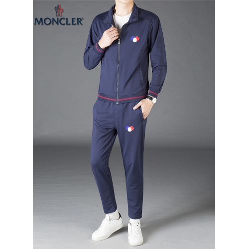 Replica Moncler Tracksuits Long Sleeved For Men #450350 $82.00 USD for Wholesale
