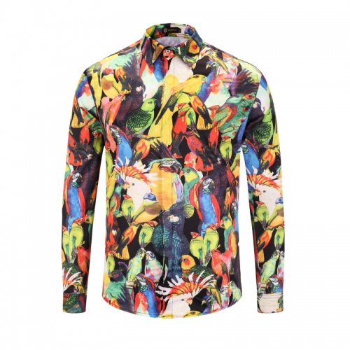 Dolce &amp; Gabbana Shirts Long Sleeved For Men #451220 $40.00 USD, Wholesale Replica Dolce &amp; Gabbana D&amp;G Shirts