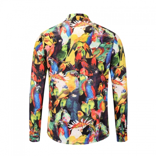 Replica Dolce & Gabbana Shirts Long Sleeved For Men #451220 $40.00 USD for Wholesale
