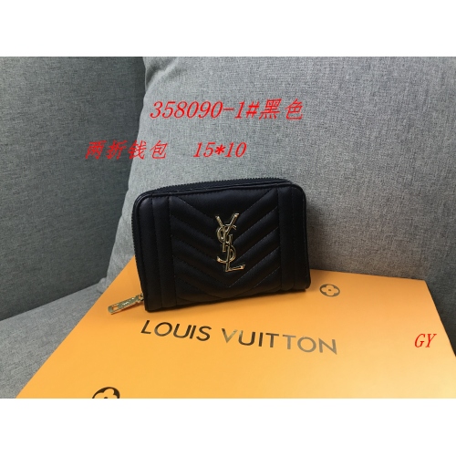 Yves Saint Laurent YSL Wallets #451364 $15.80 USD, Wholesale Replica Yves Saint Laurent YSL Wallets