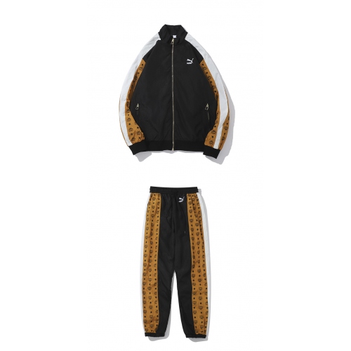 MCM &amp; Puma Tracksuits Long Sleeved For Men #451510 $120.00 USD, Wholesale Replica MCM Tracksuits