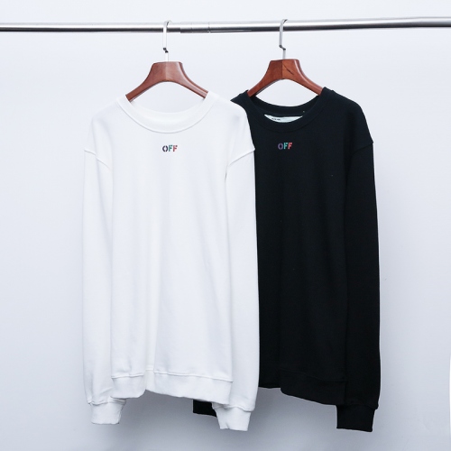 Replica Off-White Hoodies Long Sleeved For Unisex #451515 $46.00 USD for Wholesale