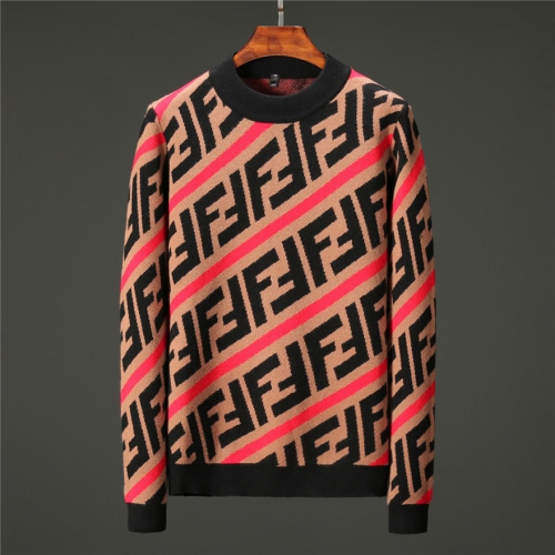 Fendi Sweaters Long Sleeved For Men #451818 $50.00 USD, Wholesale Replica Fendi Sweaters