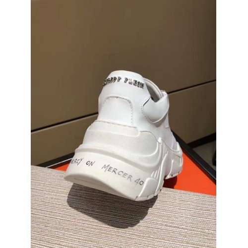 Replica Philipp Plein Casual Shoes For Men #452594 $133.50 USD for Wholesale