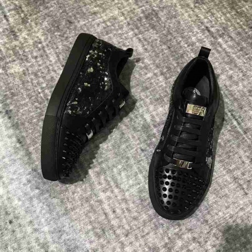 Replica Philipp Plein Casual Shoes For Men #452597 $93.00 USD for Wholesale