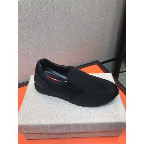 Replica Prada Casual Shoes For Men #452604 $89.00 USD for Wholesale