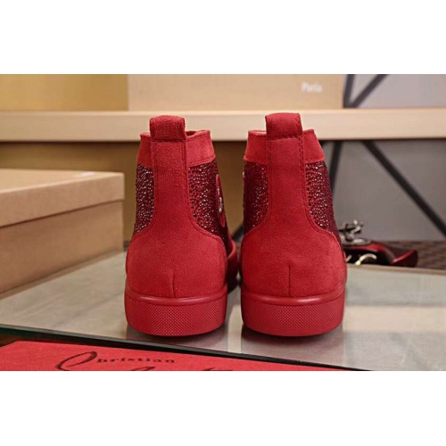Replica Christian Louboutin High Tops Shoes For Men #452707 $97.80 USD for Wholesale