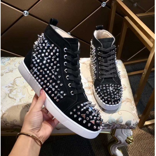 Replica Christian Louboutin High Tops Shoes For Men #452709 $126.00 USD for Wholesale