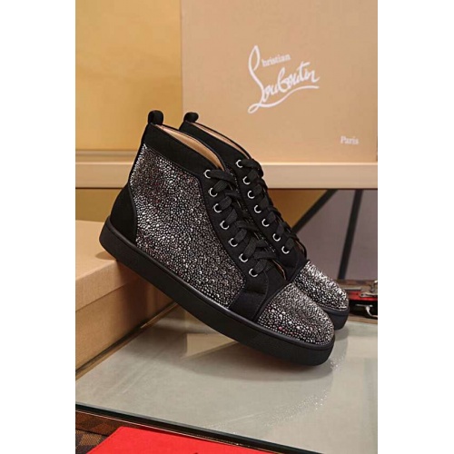 Replica Christian Louboutin High Tops Shoes For Women #452710 $97.80 USD for Wholesale