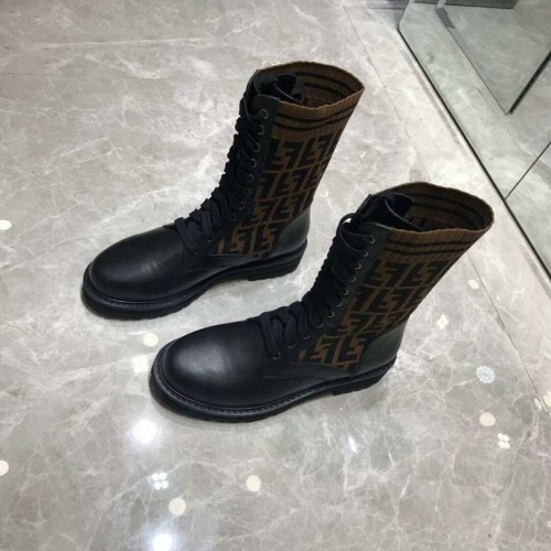 Replica Fendi Boots For Women #453922 $98.00 USD for Wholesale