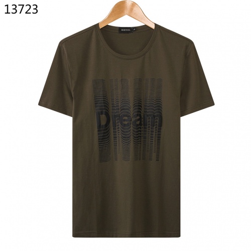 Diesel T-shirts Short Sleeved For Men #455065 $21.80 USD, Wholesale Replica Diesel T-Shirts