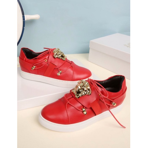 Replica Versace Casual Shoes For Women #455347 $85.00 USD for Wholesale
