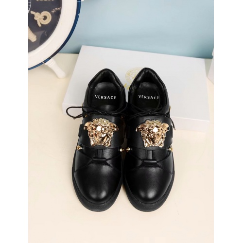 Replica Versace Casual Shoes For Men #455349 $85.00 USD for Wholesale