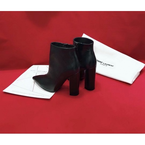 Replica Yves Saint Laurent YSL Boots For Women #455453 $120.00 USD for Wholesale