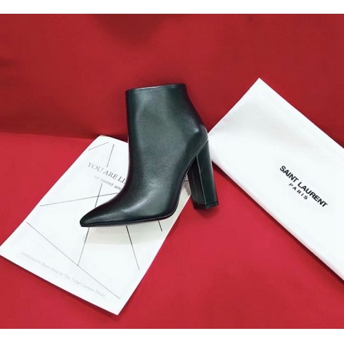 Replica Yves Saint Laurent YSL Boots For Women #455453 $120.00 USD for Wholesale