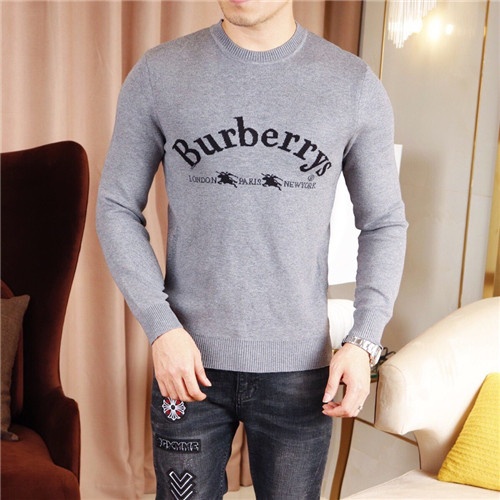 Burberry Sweaters Long Sleeved For Men #456371 $58.00 USD, Wholesale Replica Burberry Sweaters