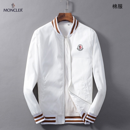 Moncler Cotton-Padded Coat Long Sleeved For Men #456535 $80.00 USD, Wholesale Replica Moncler Jackets