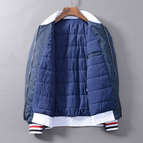 Replica Moncler Cotton-Padded Coat Long Sleeved For Men #456538 $80.00 USD for Wholesale