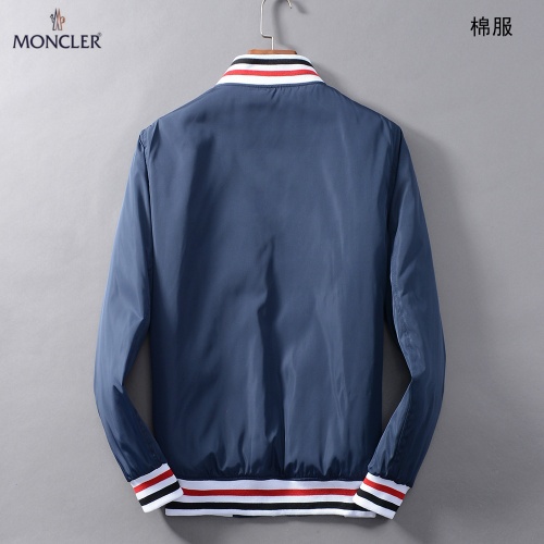 Replica Moncler Cotton-Padded Coat Long Sleeved For Men #456538 $80.00 USD for Wholesale