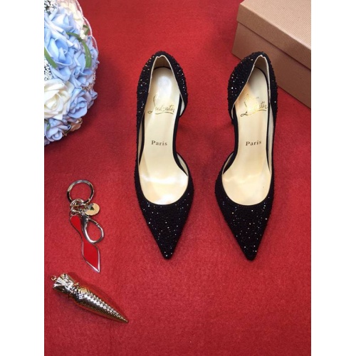 Replica Christian Louboutin CL High-Heeled Shoes For Women #456569 $80.00 USD for Wholesale