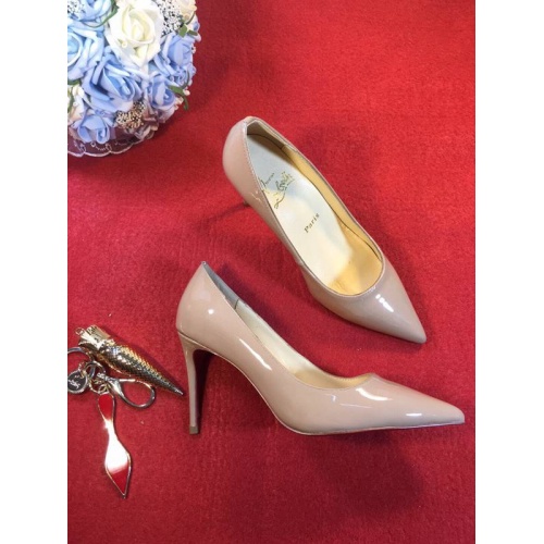 Replica Christian Louboutin CL High-Heeled Shoes For Women #456584 $82.00 USD for Wholesale
