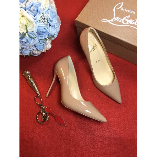 Christian Louboutin CL High-Heeled Shoes For Women #456585 $75.00 USD, Wholesale Replica Christian Louboutin High-heeled shoes