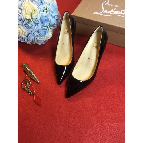 Replica Christian Louboutin CL High-Heeled Shoes For Women #456586 $75.00 USD for Wholesale