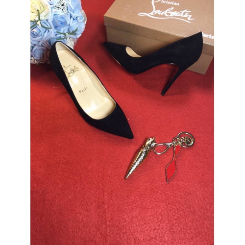Christian Louboutin CL High-Heeled Shoes For Women #456587 $75.00 USD, Wholesale Replica Christian Louboutin High-heeled shoes