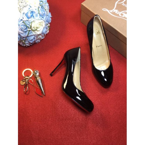 Christian Louboutin CL High-Heeled Shoes For Women #456633 $75.00 USD, Wholesale Replica Christian Louboutin High-heeled shoes