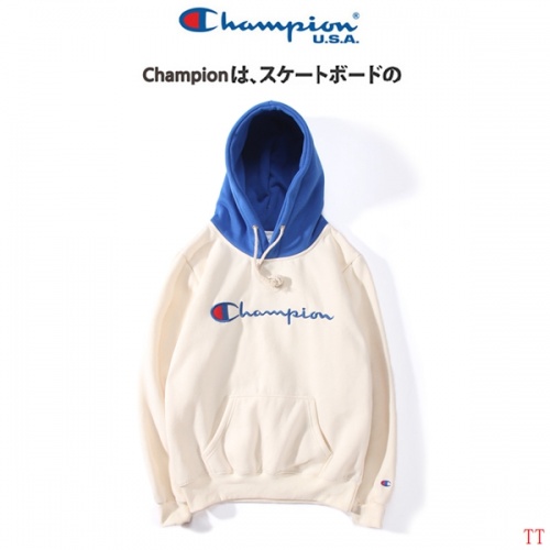 Champion Hoodies Long Sleeved For Men #456719 $40.00 USD, Wholesale Replica Champion Hoodies
