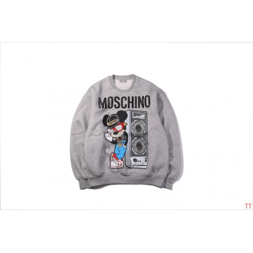 Moschino Hoodies Long Sleeved For Men #456722 $43.30 USD, Wholesale Replica Moschino Hoodies