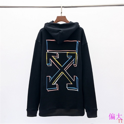 Off-White Hoodies Long Sleeved For Men #456734 $56.00 USD, Wholesale Replica Off-White Hoodies