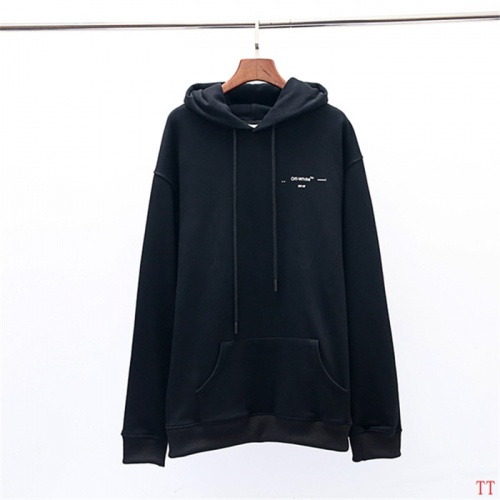 Replica Off-White Hoodies Long Sleeved For Men #456734 $56.00 USD for Wholesale