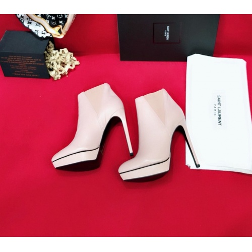 Replica Yves Saint Laurent YSL Boots For Women #456735 $104.00 USD for Wholesale