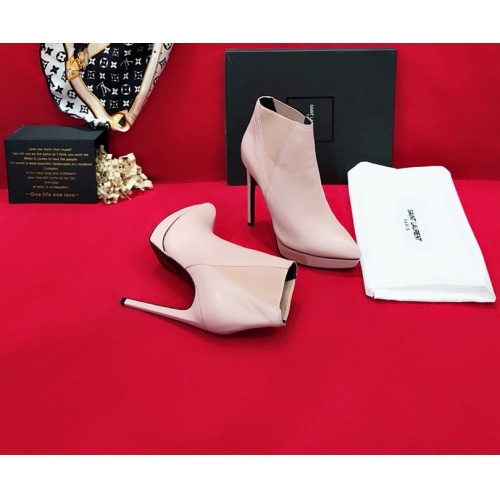 Replica Yves Saint Laurent YSL Boots For Women #456735 $104.00 USD for Wholesale