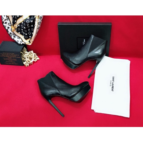 Replica Yves Saint Laurent YSL Boots For Women #456739 $104.00 USD for Wholesale