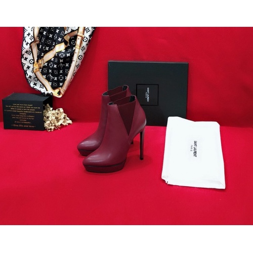 Replica Yves Saint Laurent YSL Boots For Women #456741 $104.00 USD for Wholesale