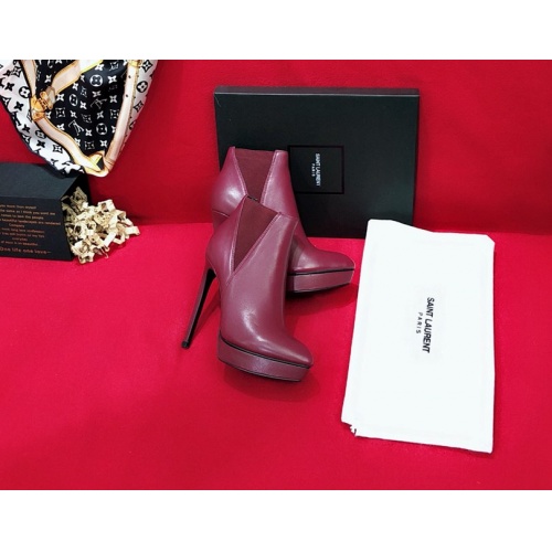 Replica Yves Saint Laurent YSL Boots For Women #456741 $104.00 USD for Wholesale